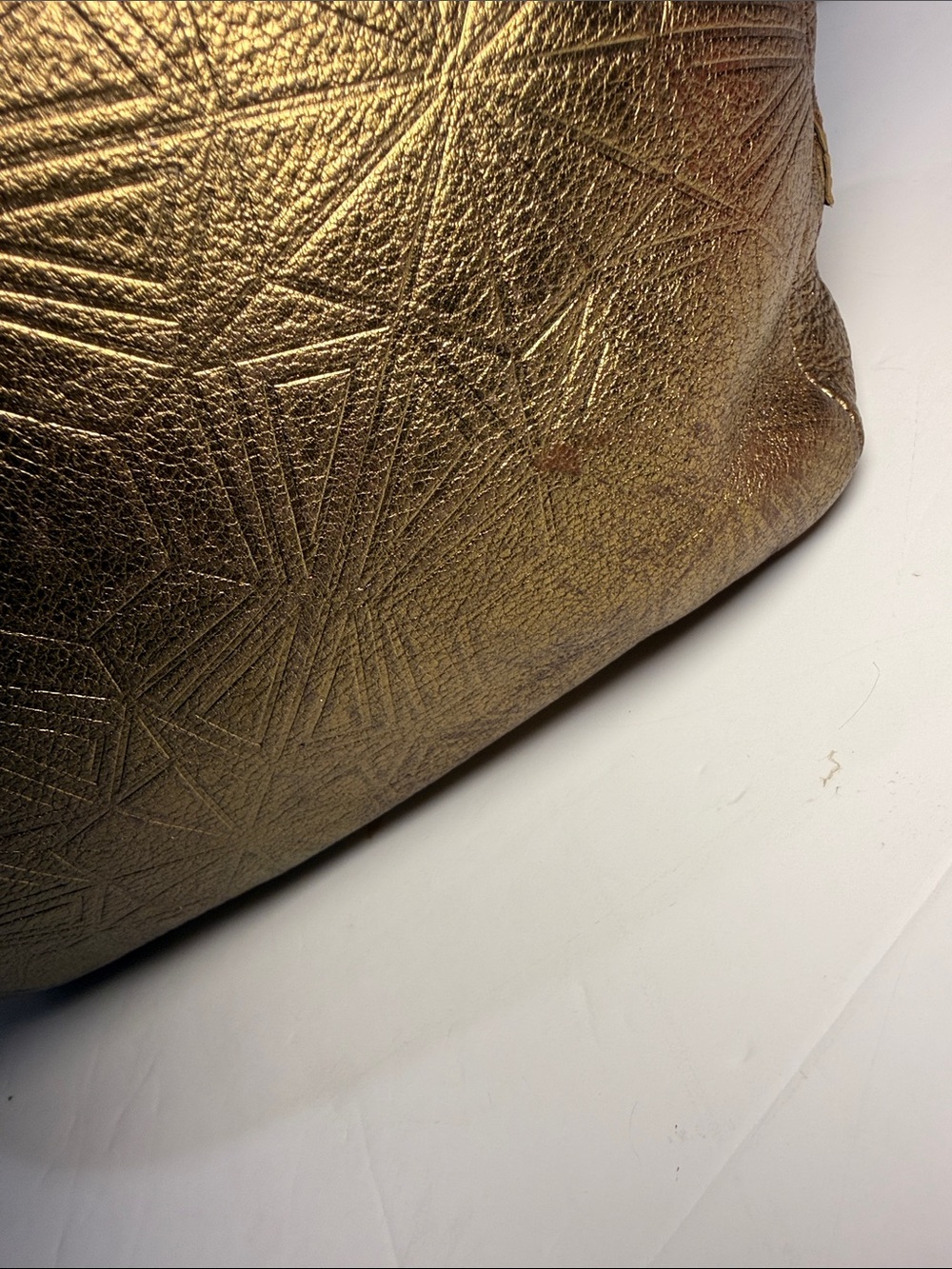 Bulgari × Matthew Williamson Limited Edition Metallic Gold Hobo Bag - Picture 11 of 15